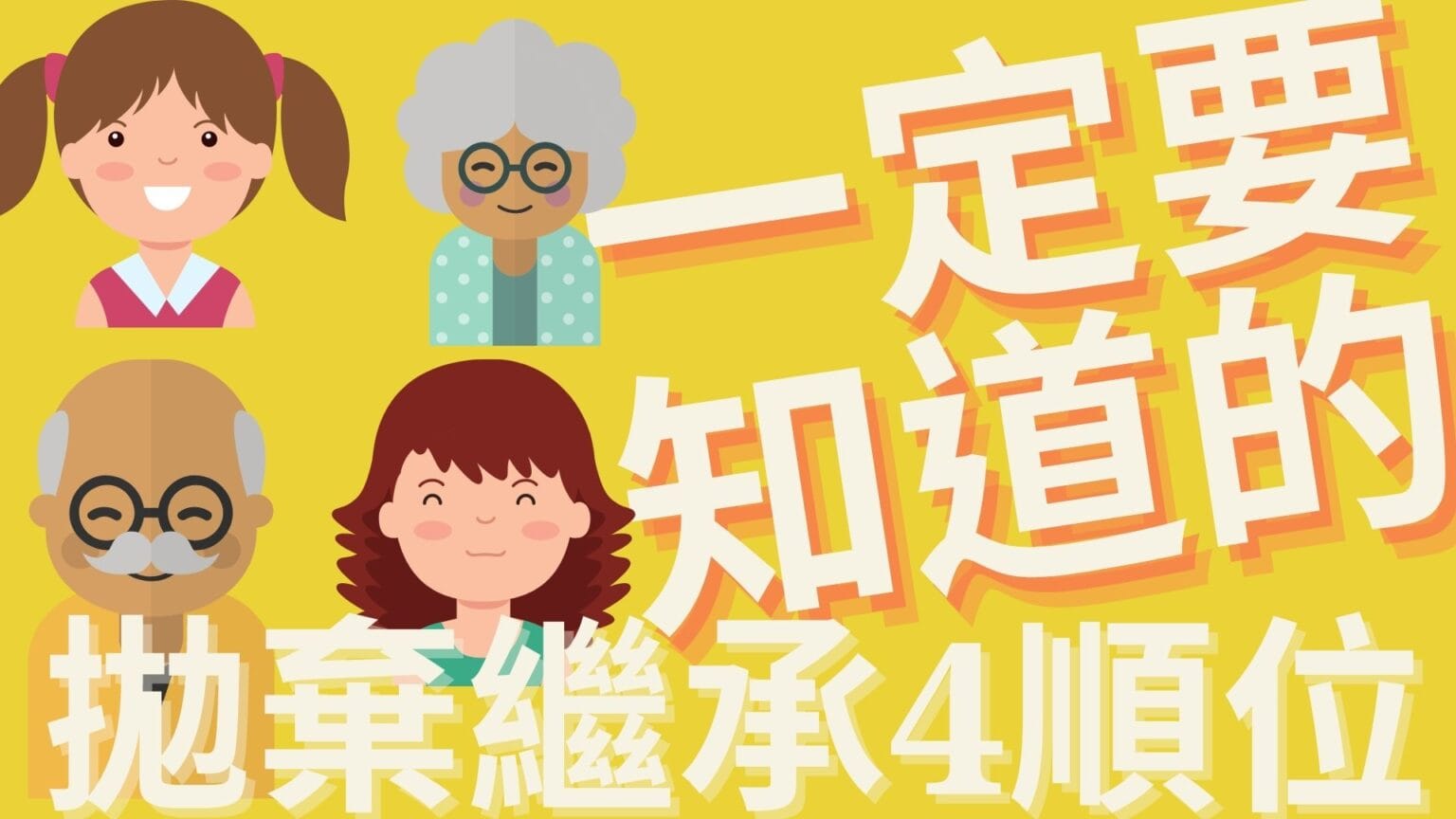 拋棄繼承的四個順位