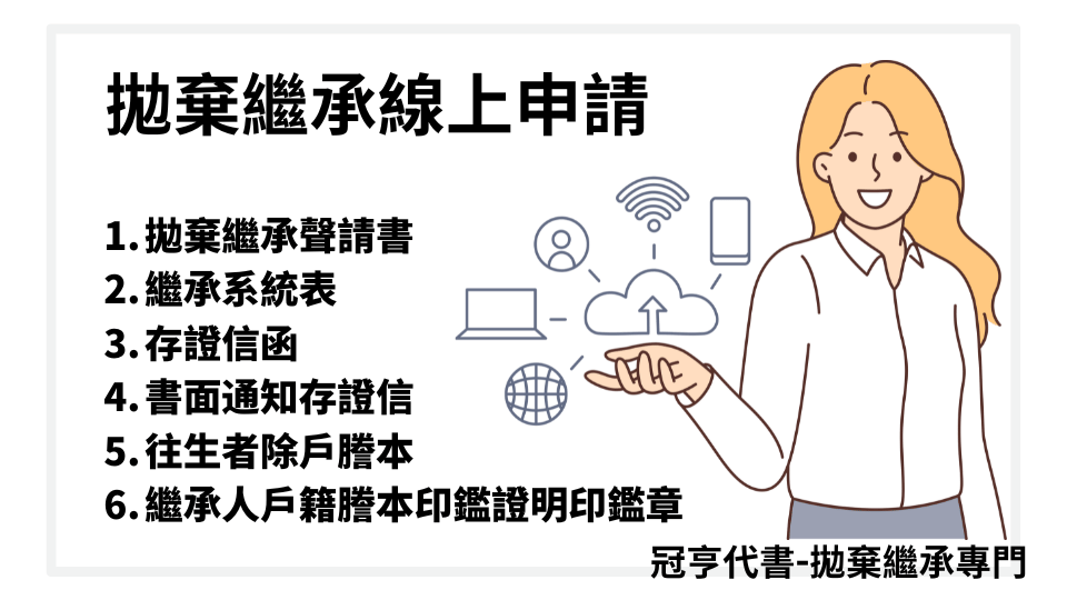 拋棄繼承線上申請